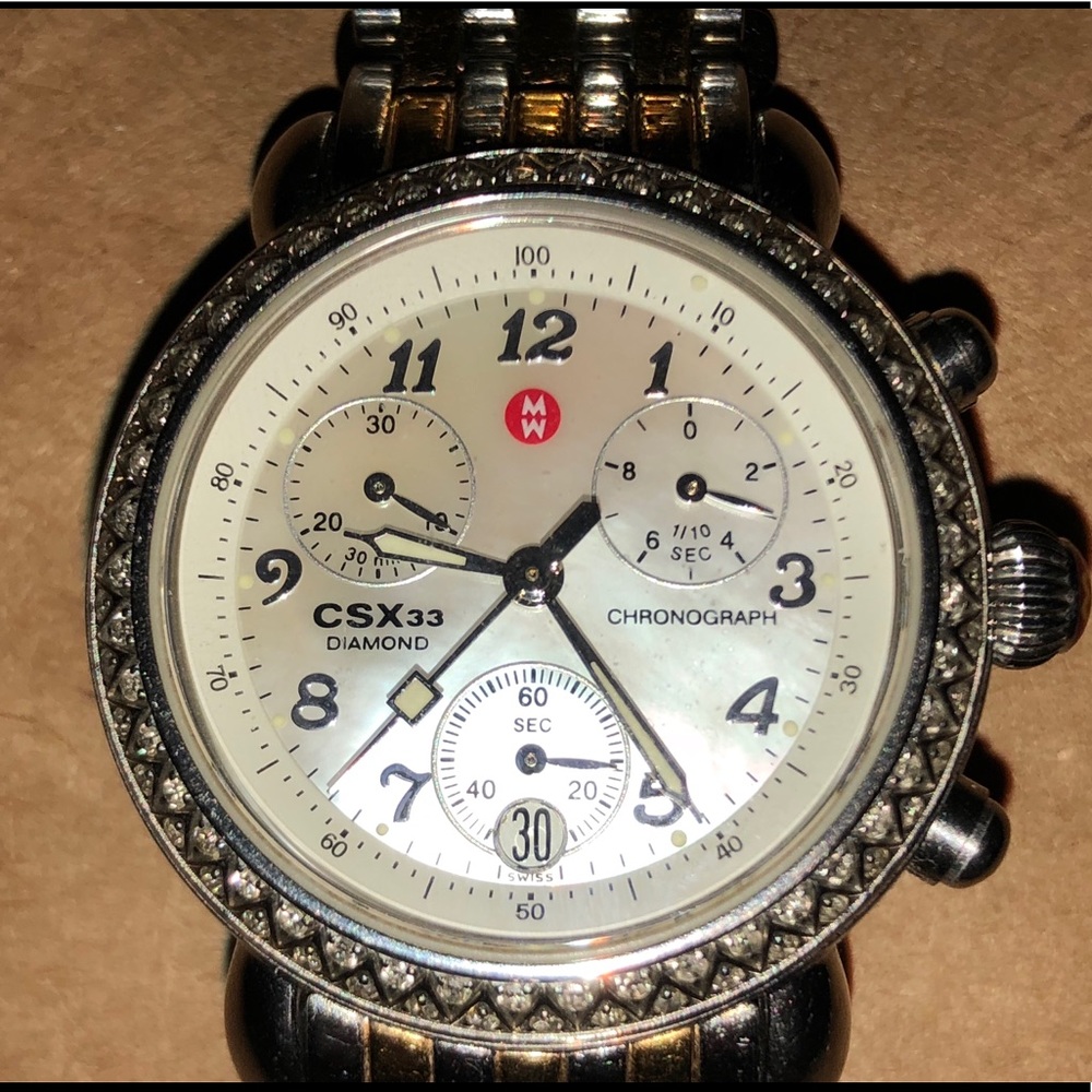 Michele CSX 33 Diamond Watch